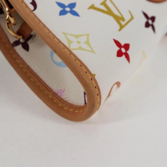 LOUIS VUITTON Multicolor Shirley Shoulder Bag White M40049 LV Auth 127636V - Picture 12 of 15